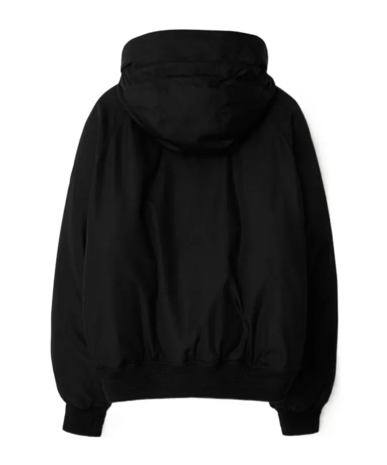 Ekd Motif Hooded Padded Jacket