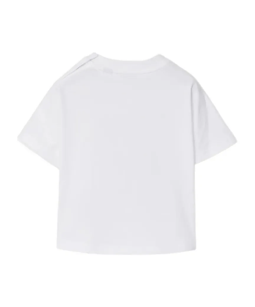 Rose-Print Cotton T-Shirt