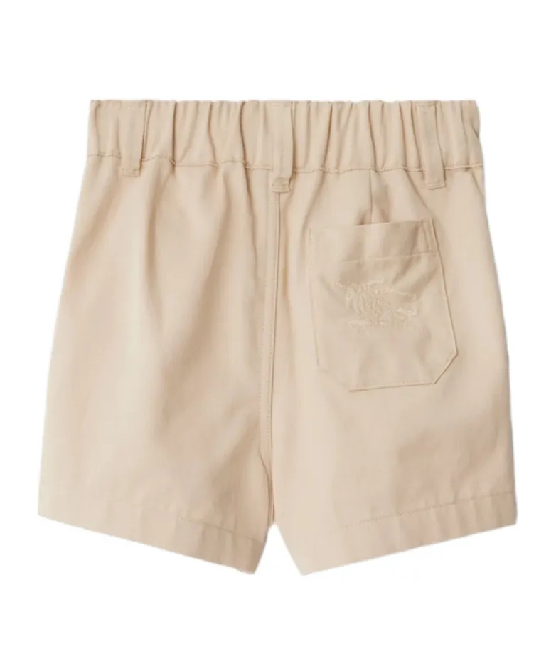Ekd-Embroidered Elasticated Waistband Shorts