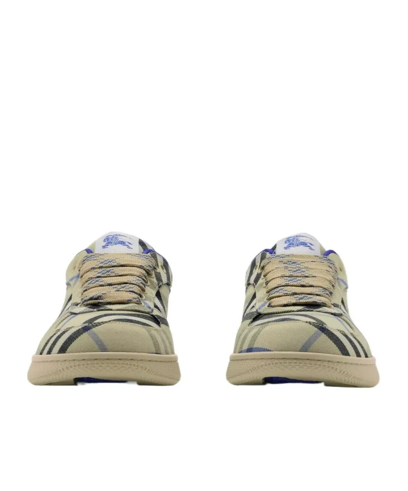 Terrace Checked Lace-Up Sneakers