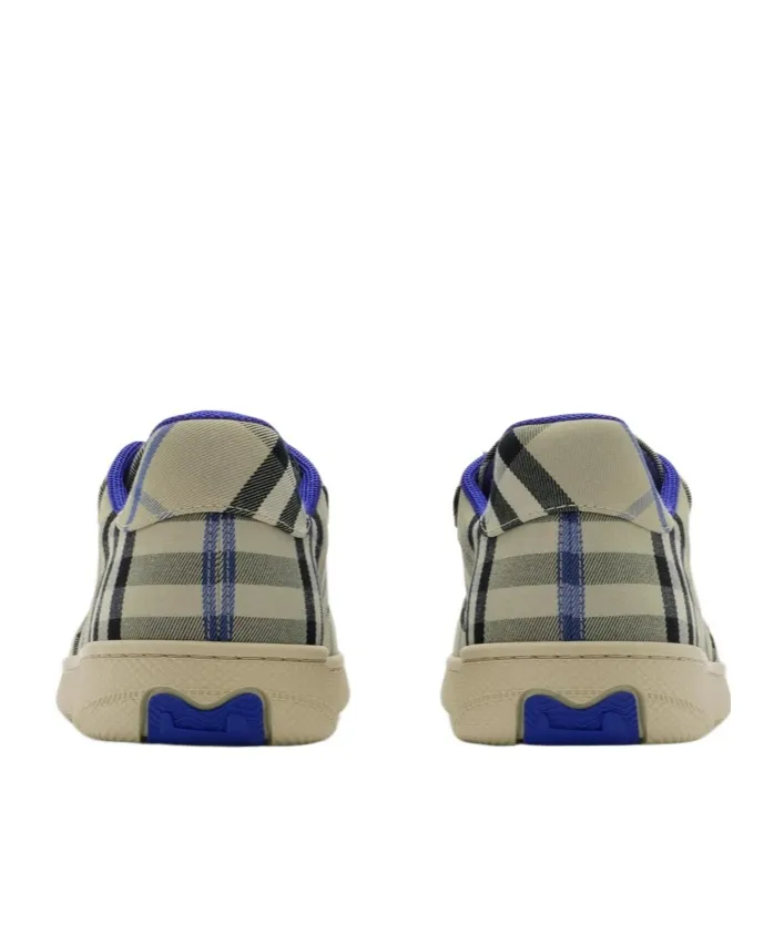 Terrace Checked Lace-Up Sneakers