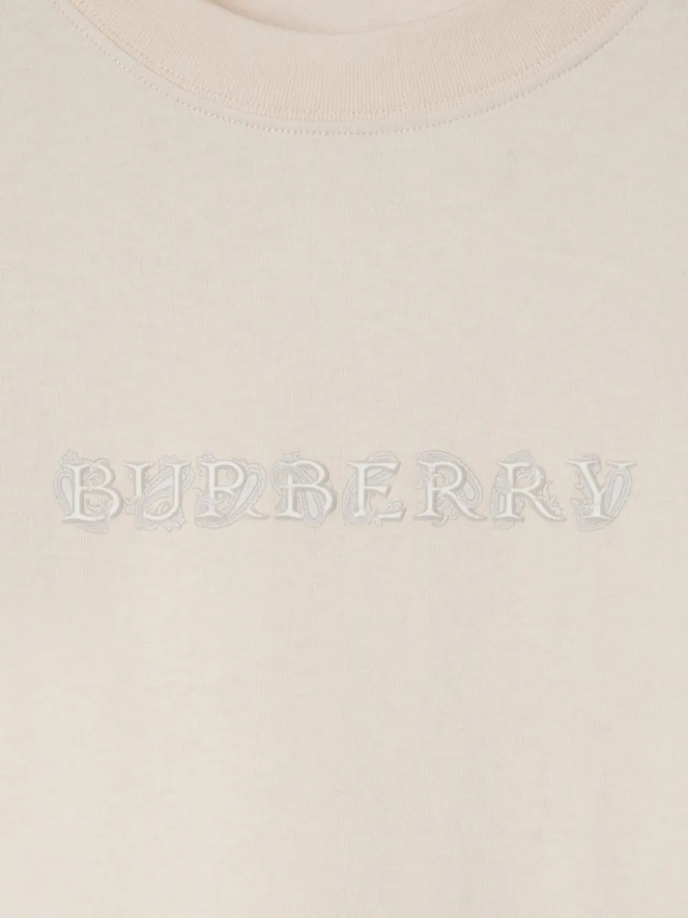 Logo Embroidered Crewneck T-Shirt