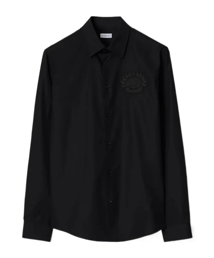 Logo-Embroidered Buttoned Shirt