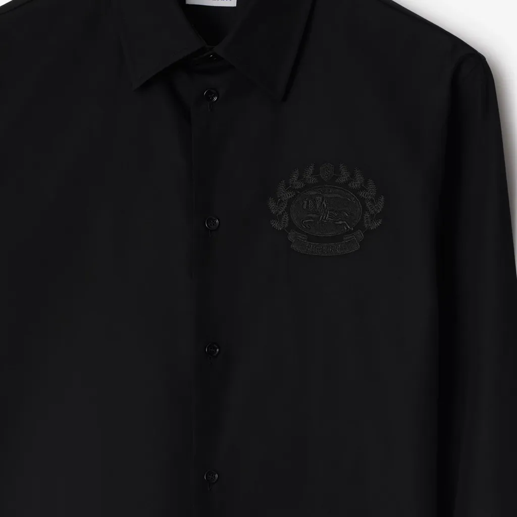 Logo-Embroidered Buttoned Shirt