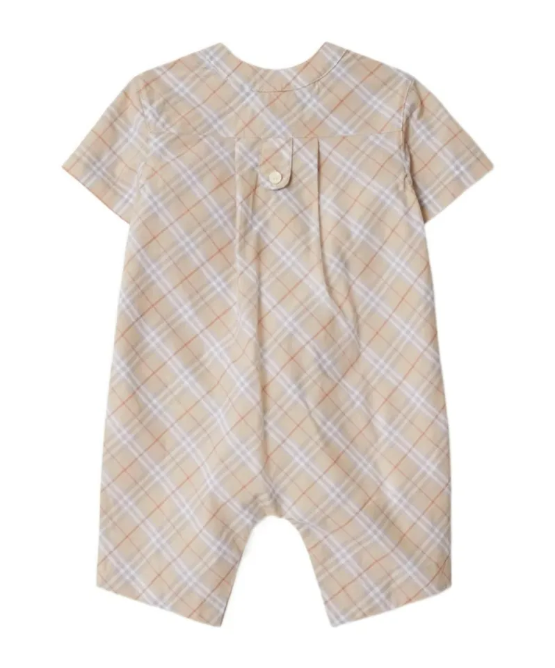 Checked Playsuit