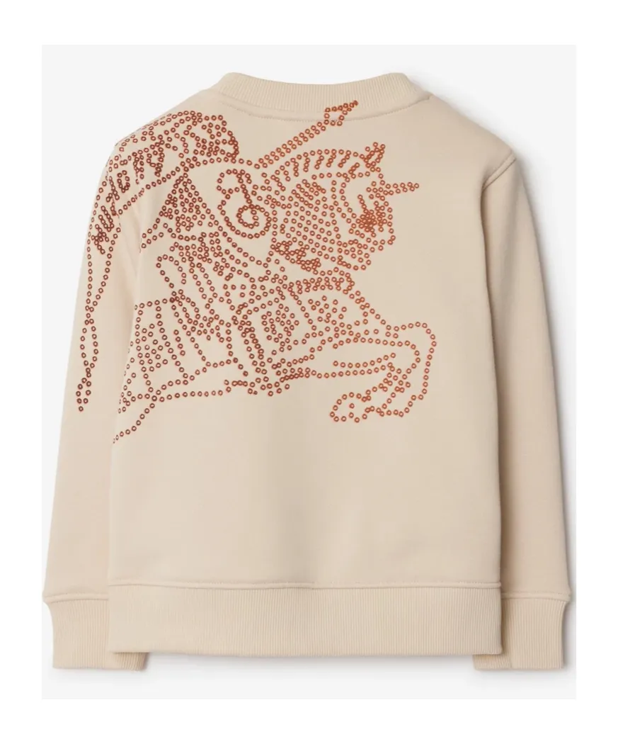 Logo-Printed Long Sleeved Crewneck Sweatshirt