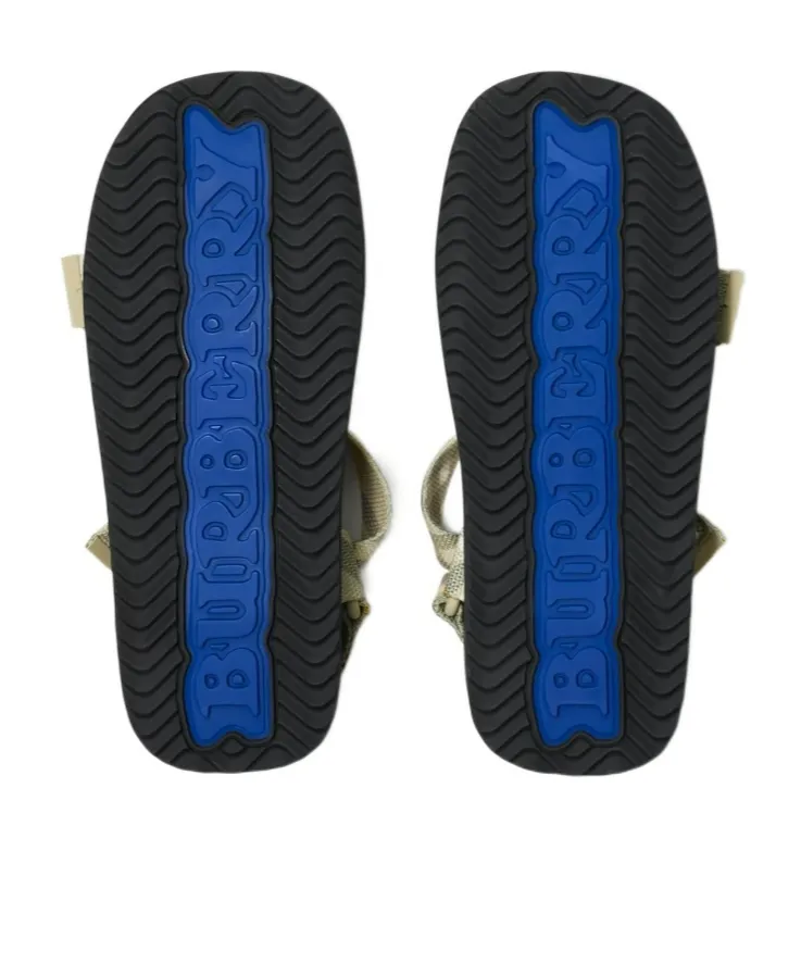Trek Checked Open-Toe Sandals