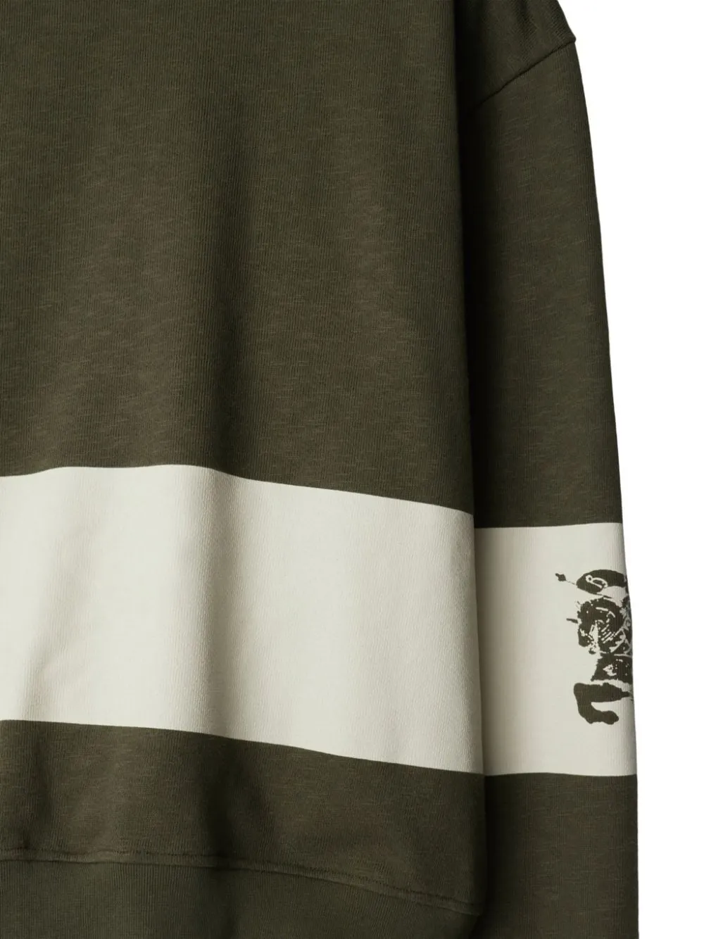 Ekd Stripe Cotton Jumper