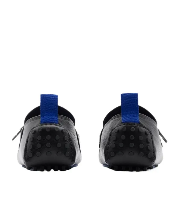 Zip-Detailed Slip-On Loafers