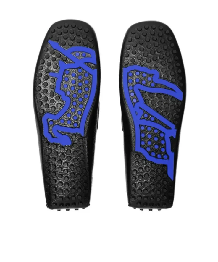 Zip-Detailed Slip-On Loafers