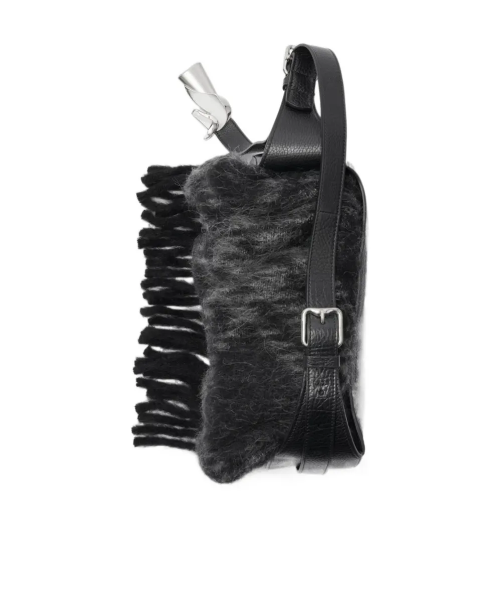 Medium Blanket Fringed Shoulder Bag