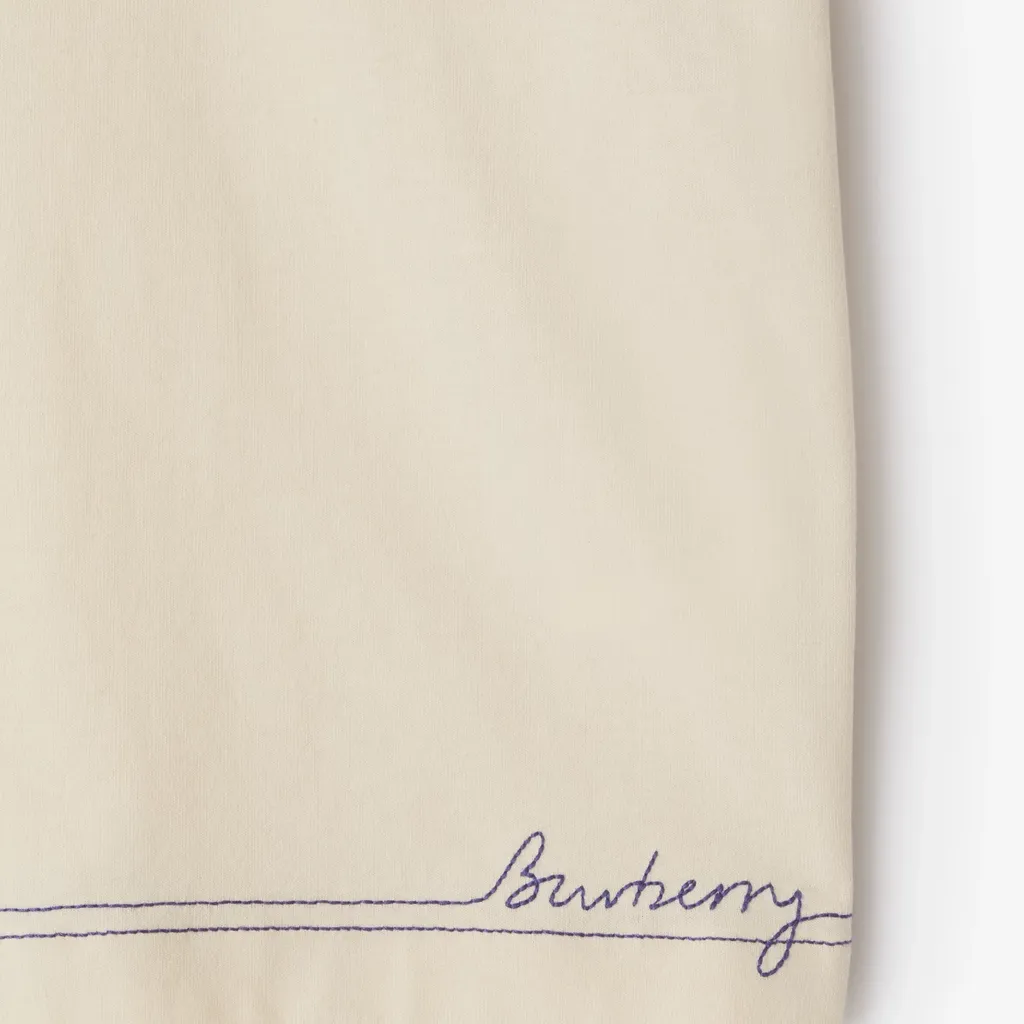 Logo Embroidered Crewneck T-Shirt