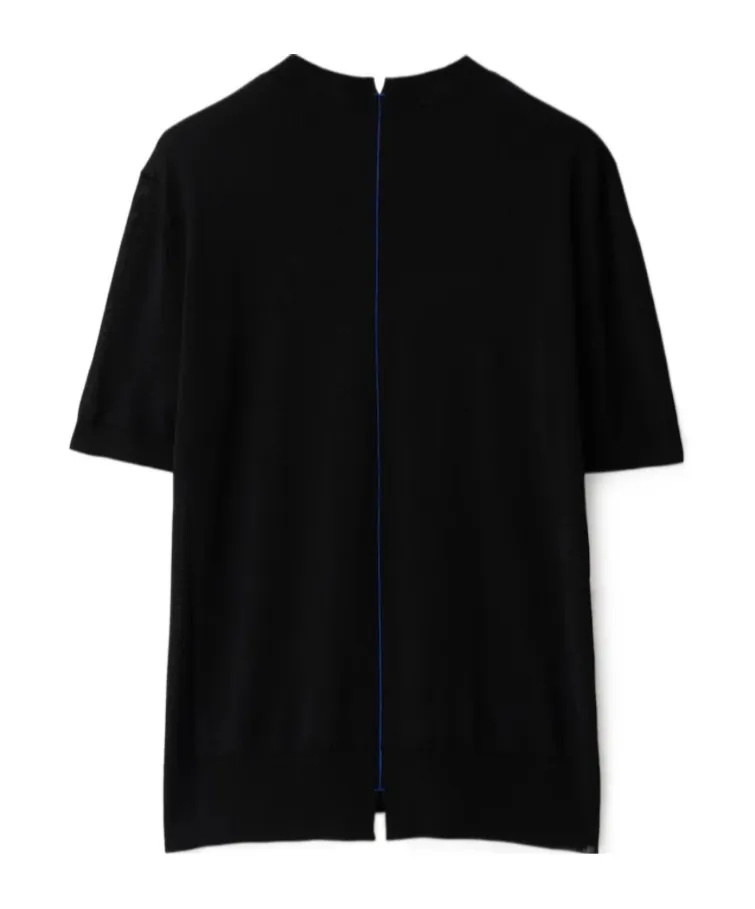 Round-Neck Wool T-Shirt