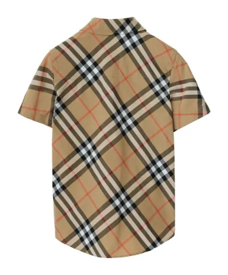 Vintage Check Short Sleeved Shirt