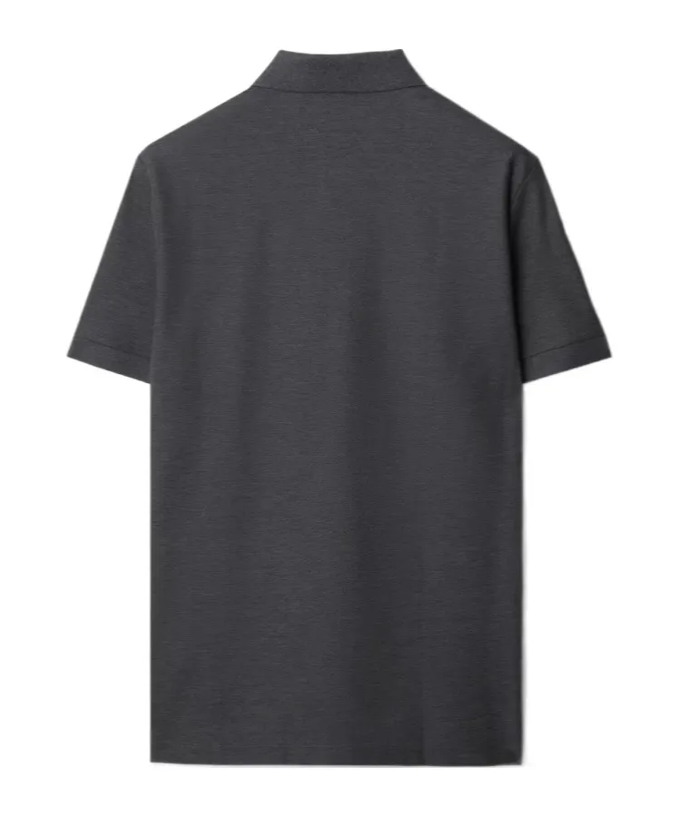 Polo Shirt With Lapel Short Sleeve