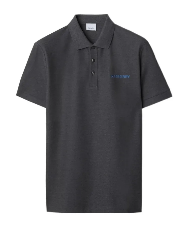 Polo Shirt With Lapel Short Sleeve