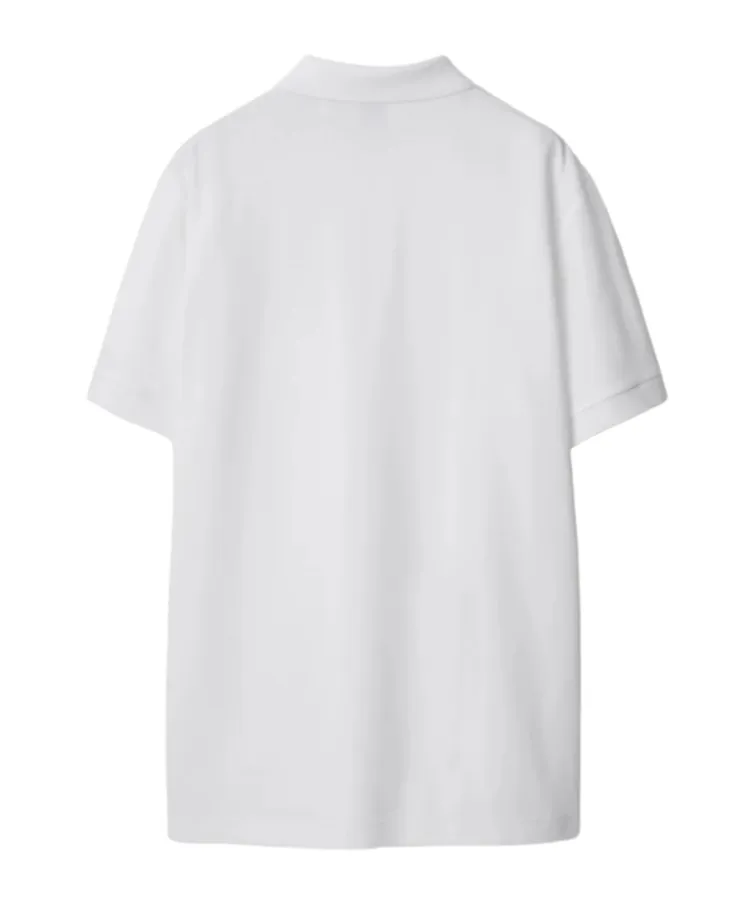Polo Shirt With Lapel Short Sleeve
