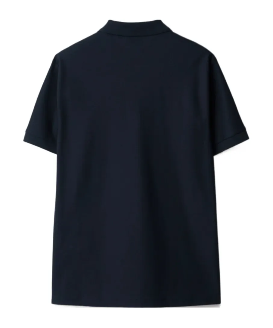 Polo Shirt With Lapel Short Sleeve