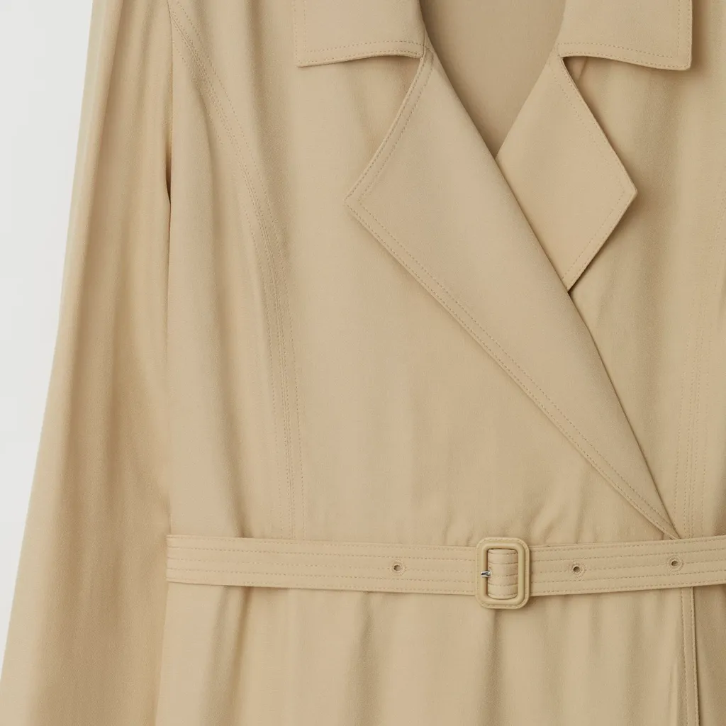 Trench Lapel Dress