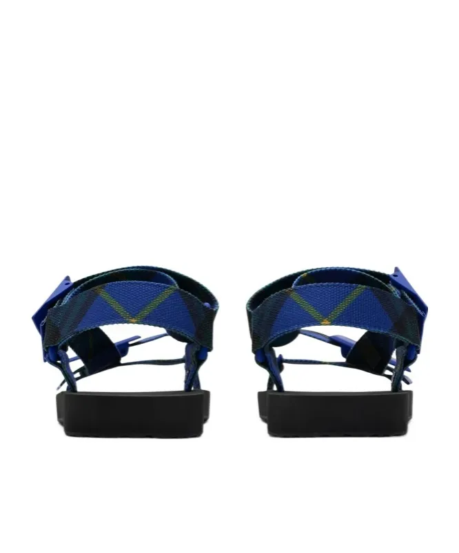 Trek Checked Open-Toe Sandals