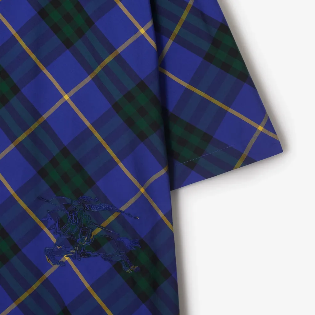 Checkered Short-Sleeve Shirt