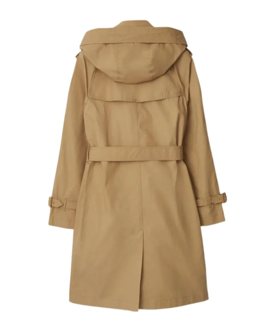 Double-Breasted Trench Windbreaker