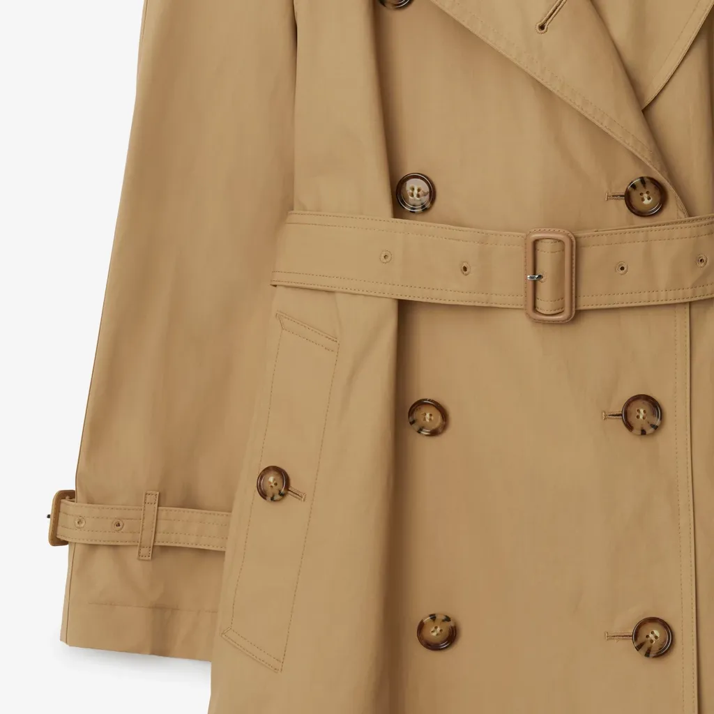 Double-Breasted Trench Windbreaker