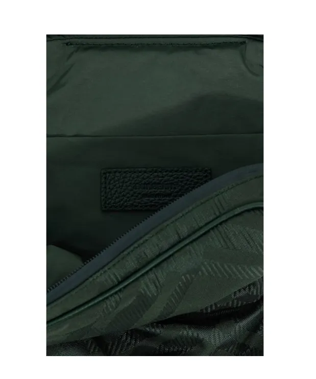 Checked Zipped Shoulder Bag