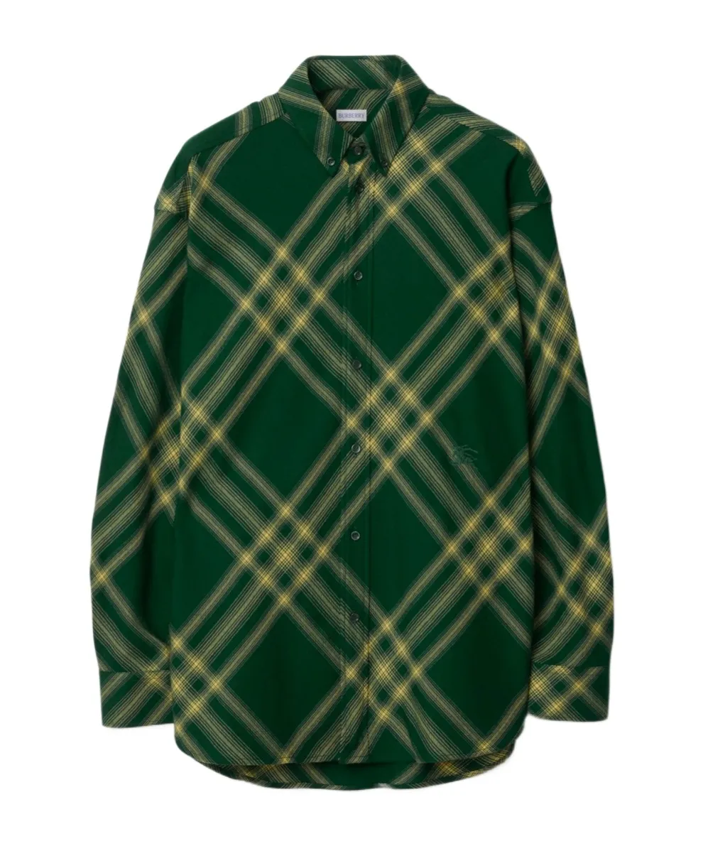 Oversized Plaid Shirt