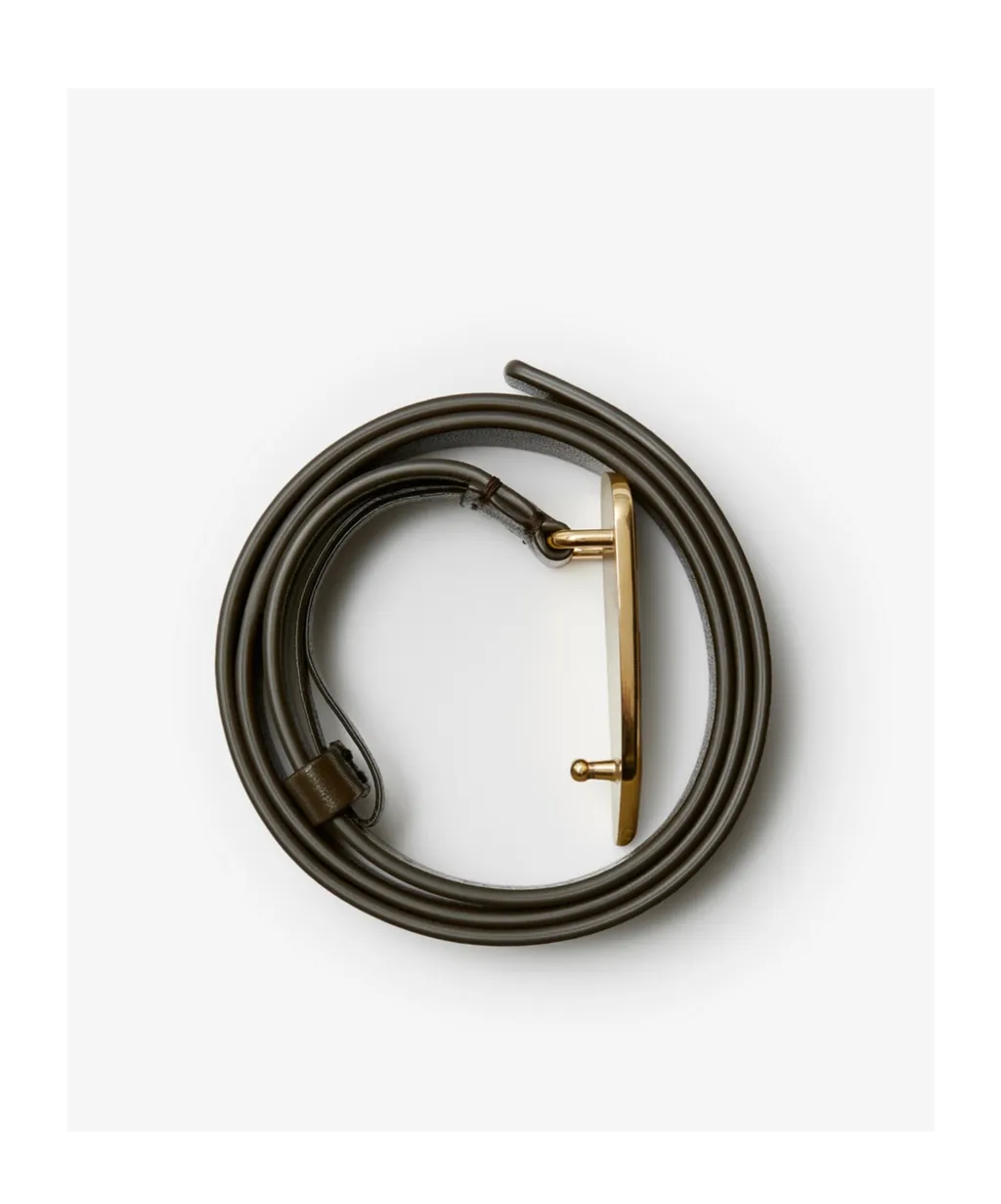 Shield Leather Belt