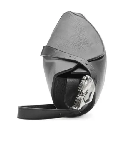 Large Horn Ekd Embossed Shoulder Bag