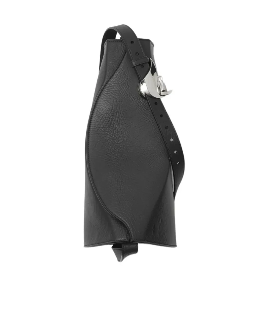 Large Horn Ekd Embossed Shoulder Bag