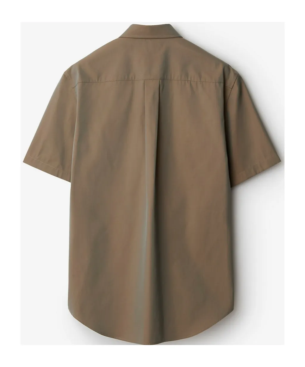 Pocket-Detailed Short Sleeved Shirt