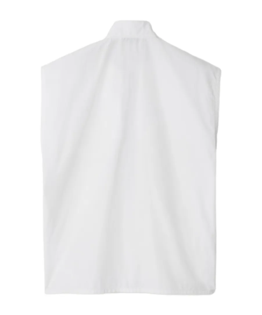 Half-Zip High-Neck Tank Top