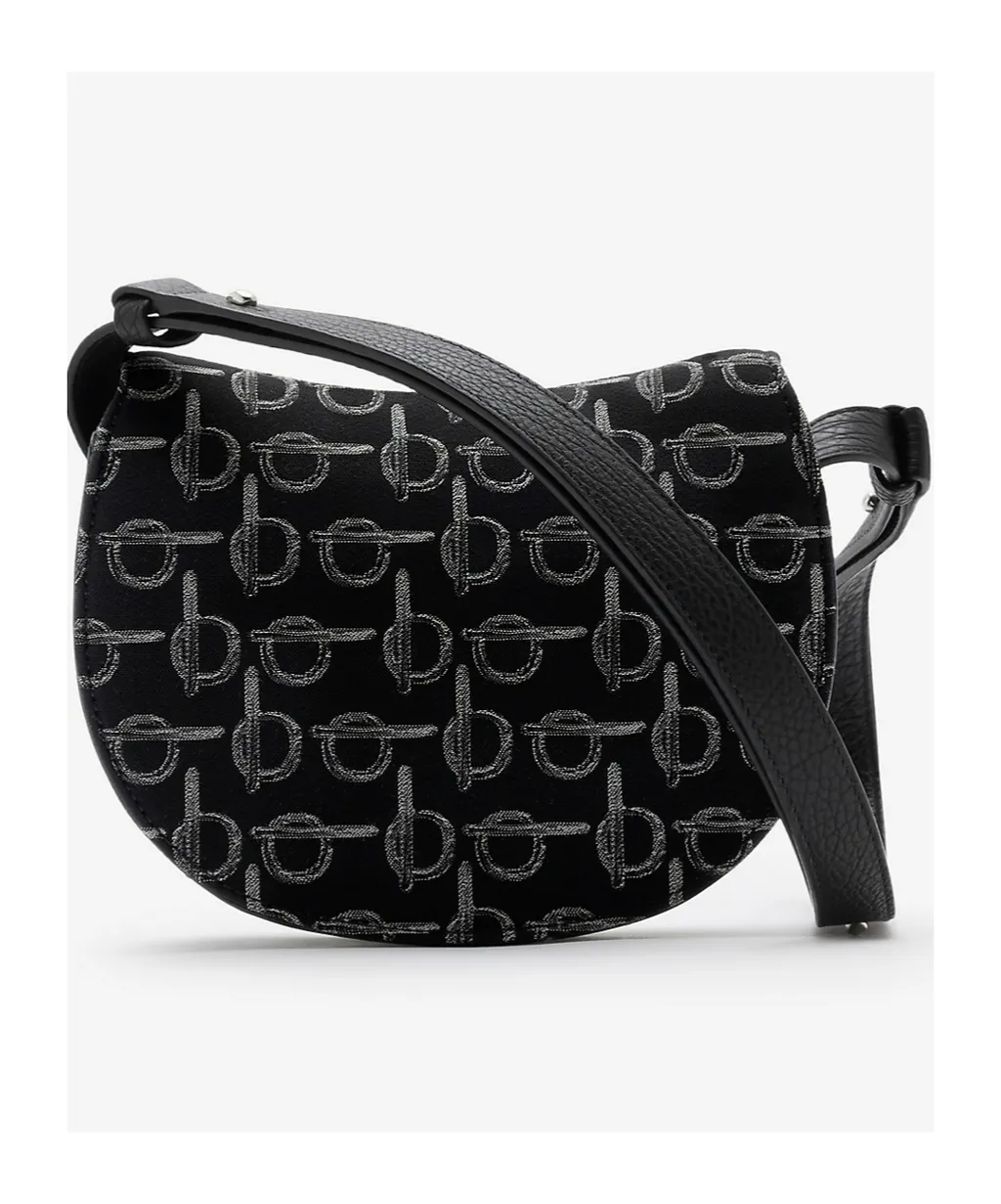 Rocking Horse Logo Jacquard Shoulder Bag