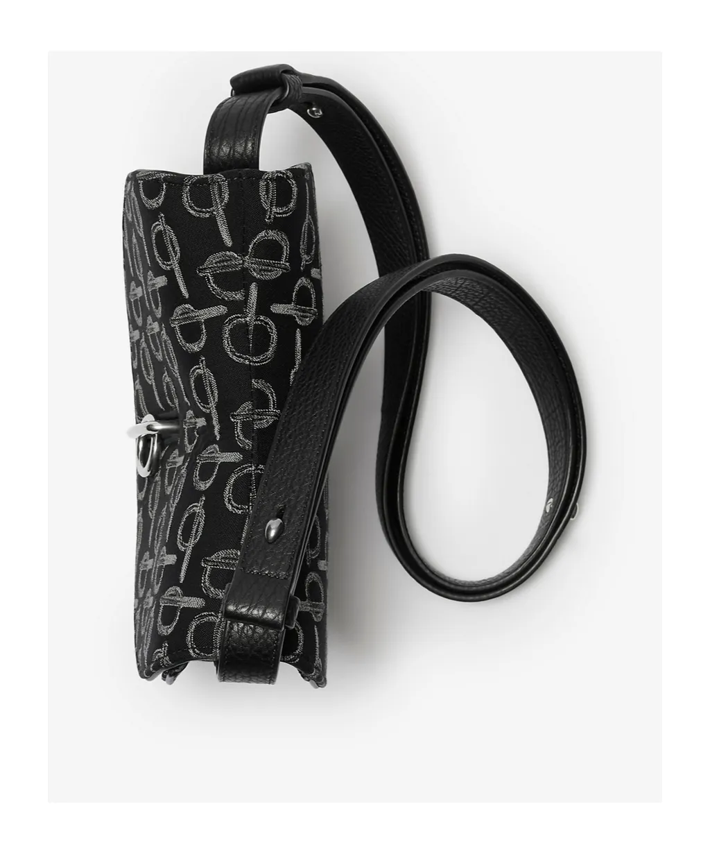 Rocking Horse Logo Jacquard Shoulder Bag