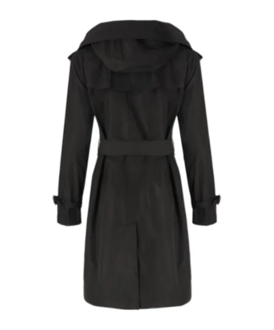 Hooded Long-Sleeved Windbreaker