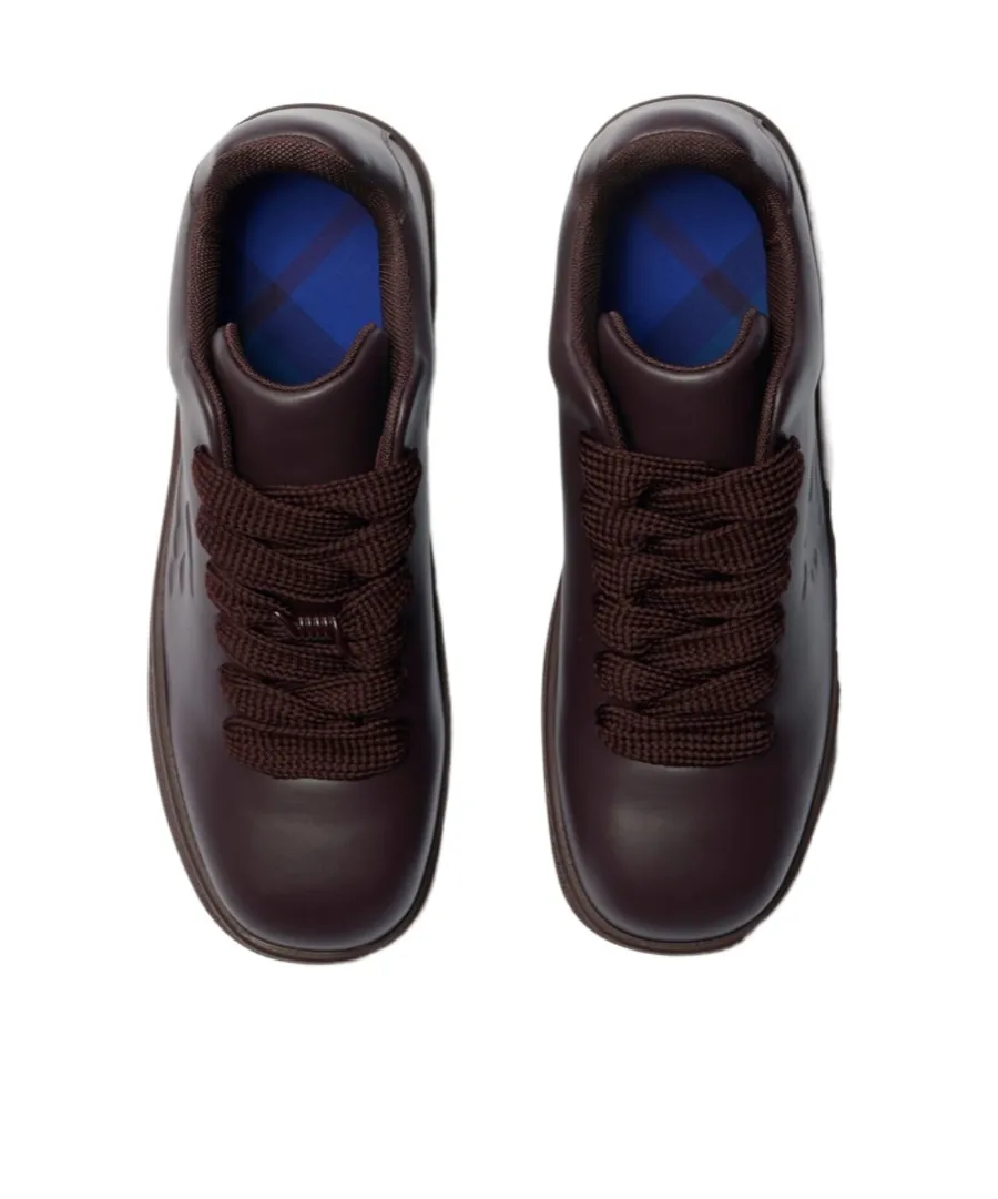 Box Equestrian Knight Embossed Sneakers