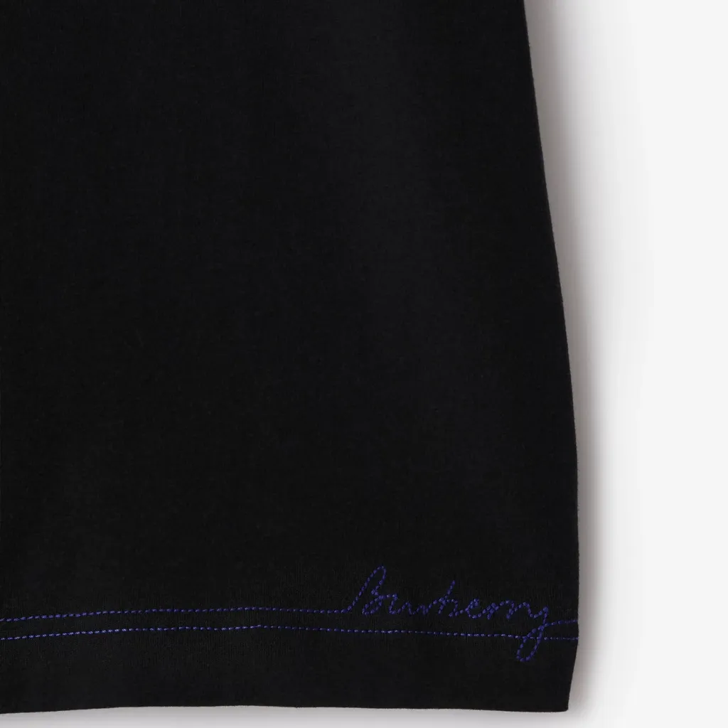 Logo Embroidered Crewneck T-Shirt