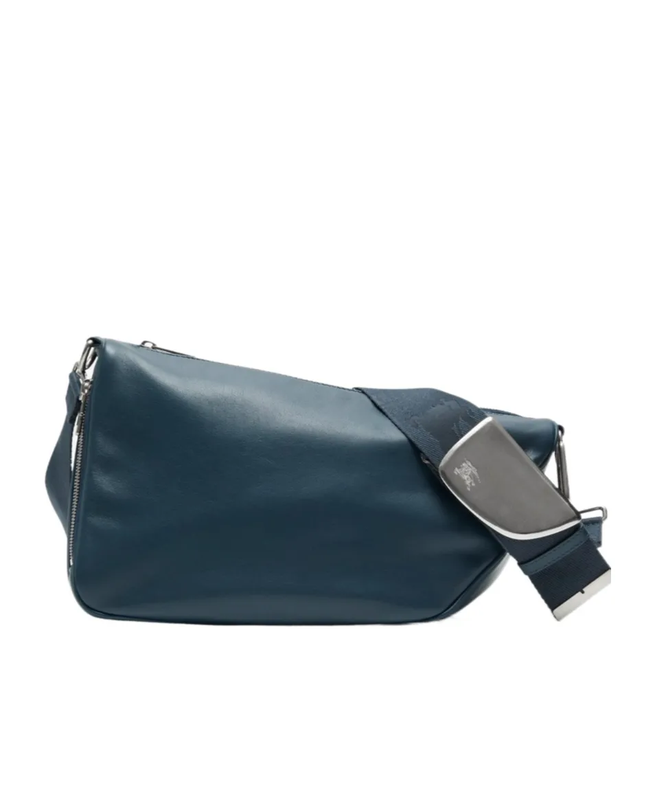 Shield Leather Shoulder Bag