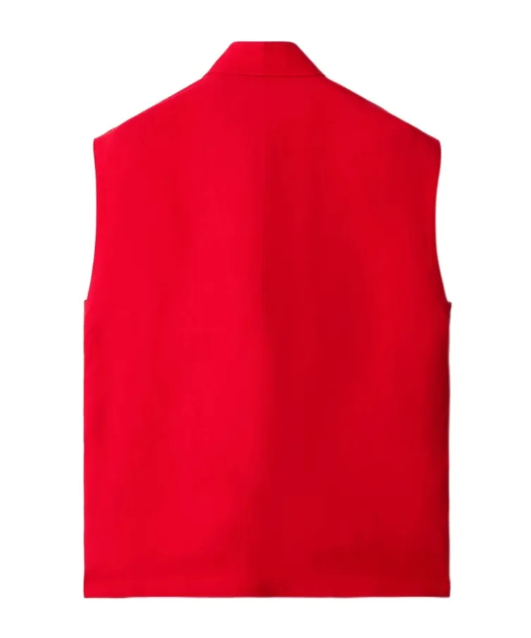 Half-Zip Sleeveless Tank Top