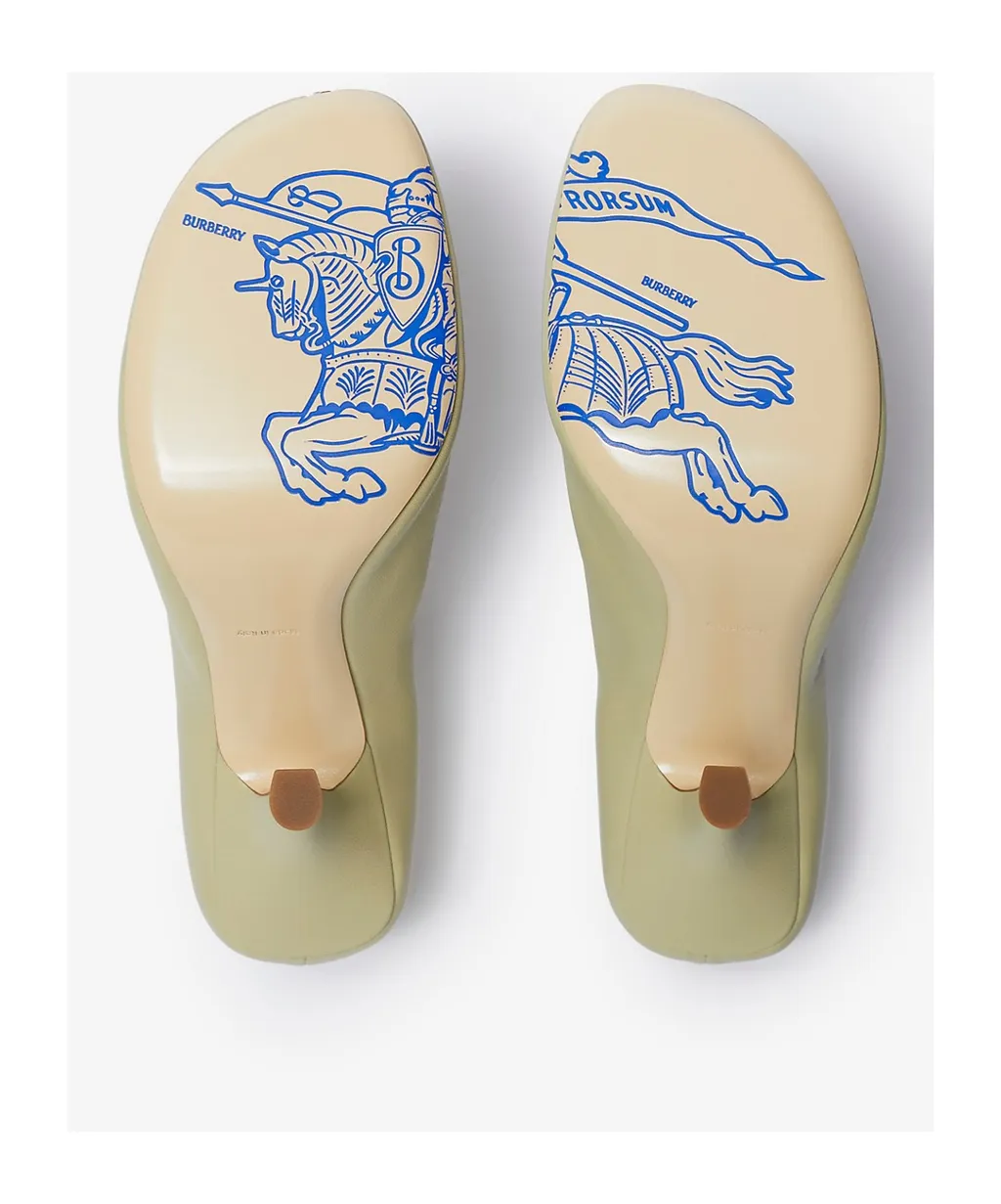 Baby Zip 100Mm Leather Pumps