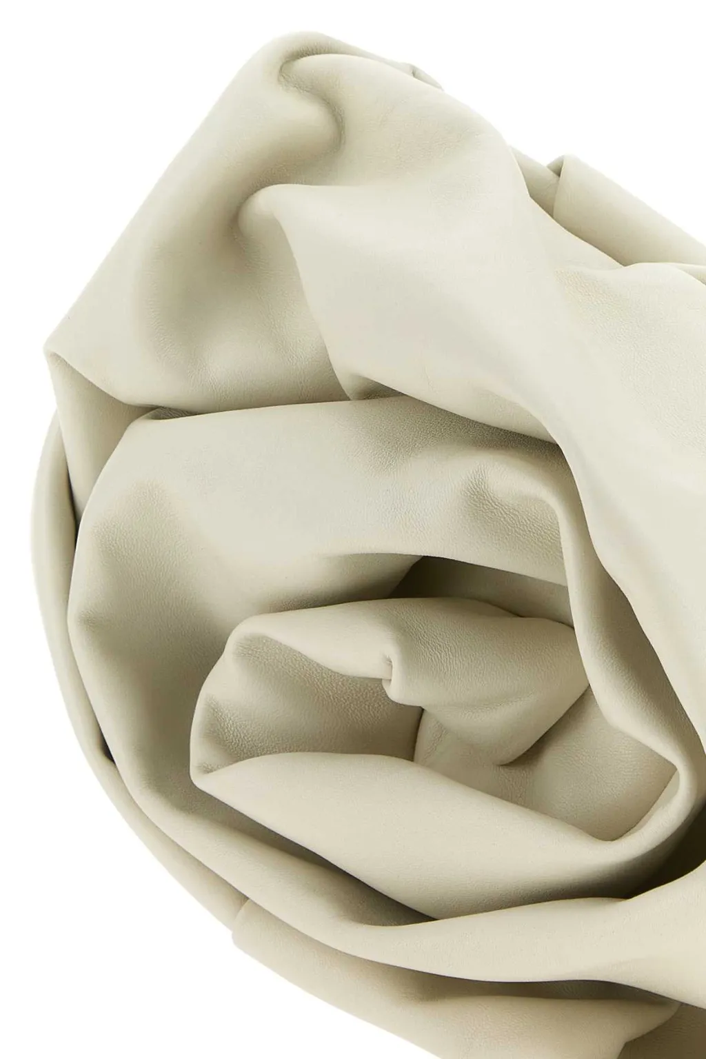 3D Rose Ruched Clutch Bag