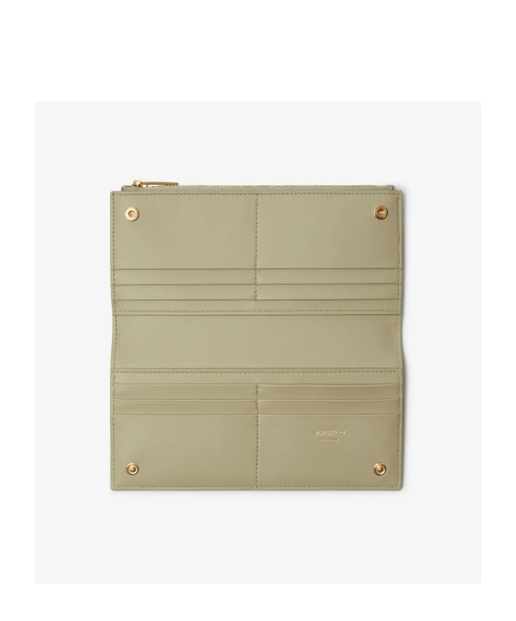 Checked Large Bifold Wallet