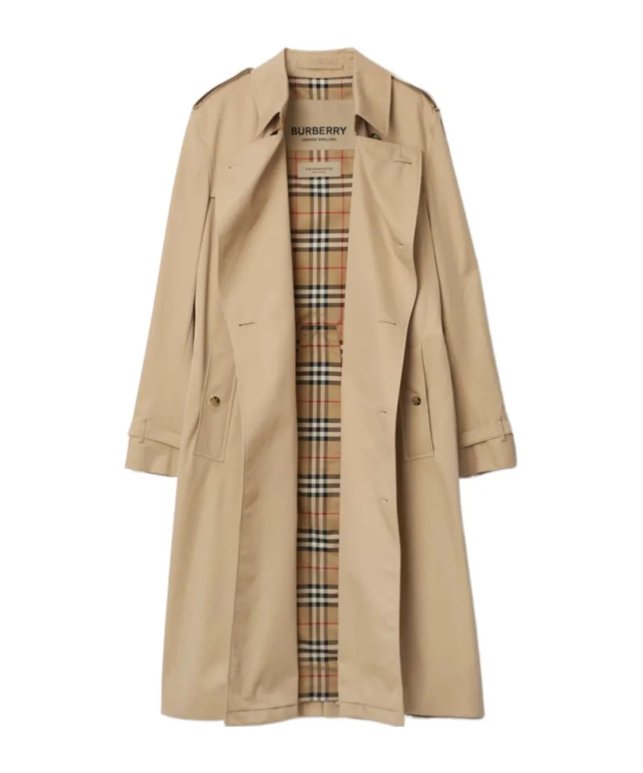 Double Breasted Belted Coat