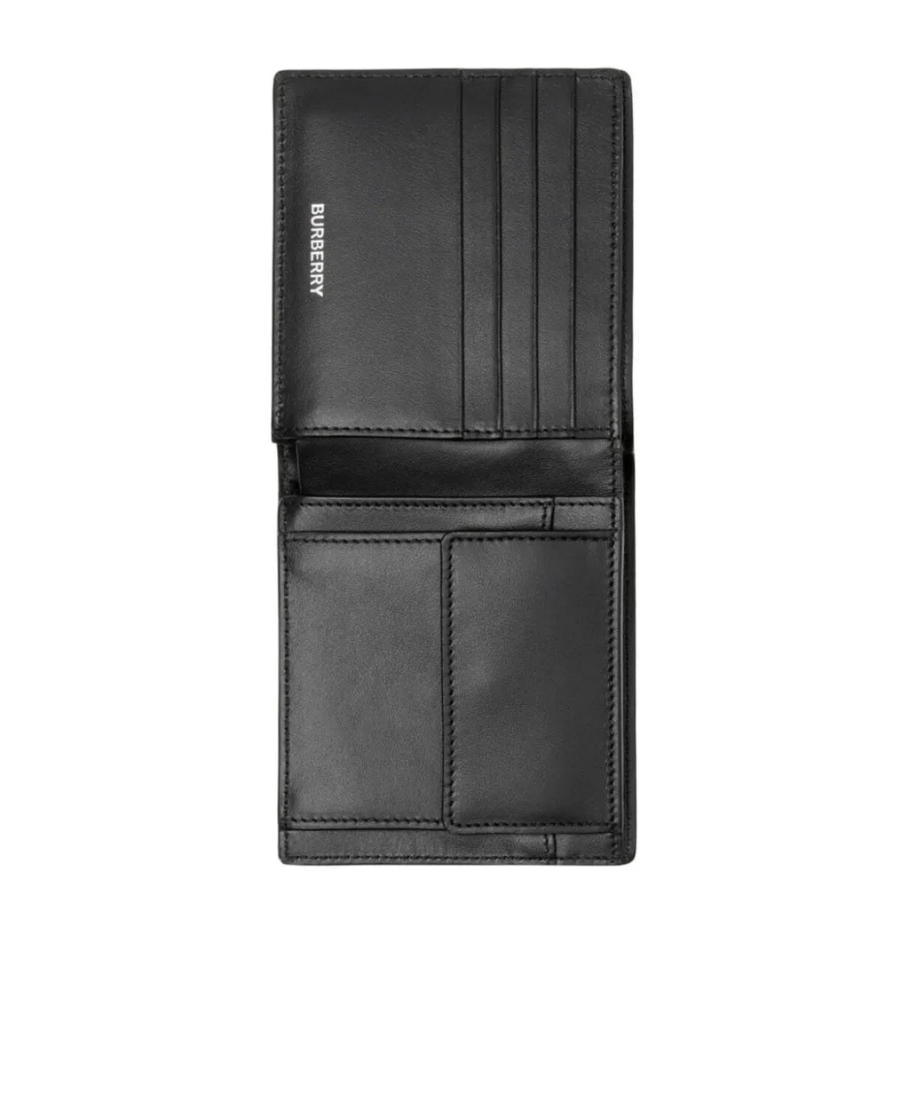 Checked Bi-Fold Wallet