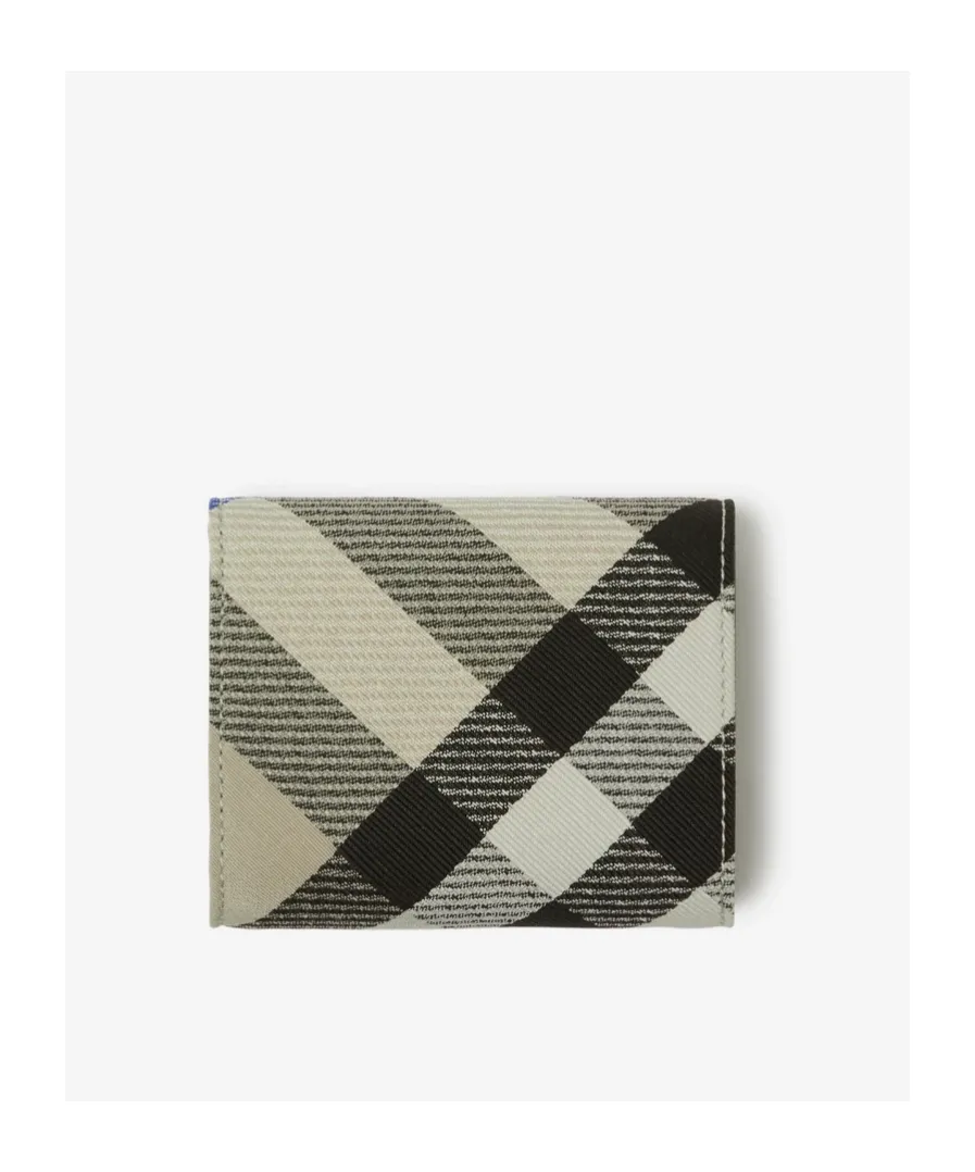 Checked Trifold Wallet