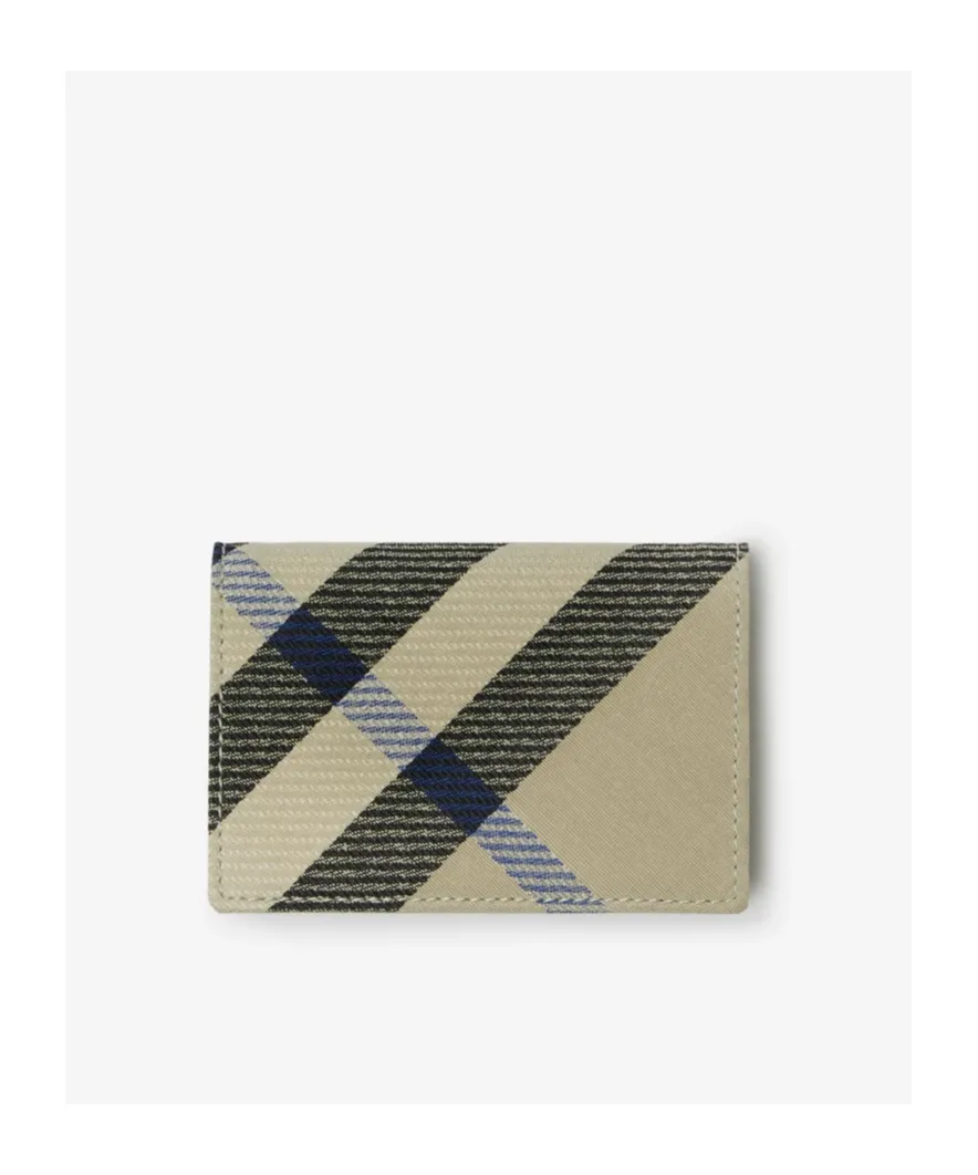 Check-Pattern Cardholder