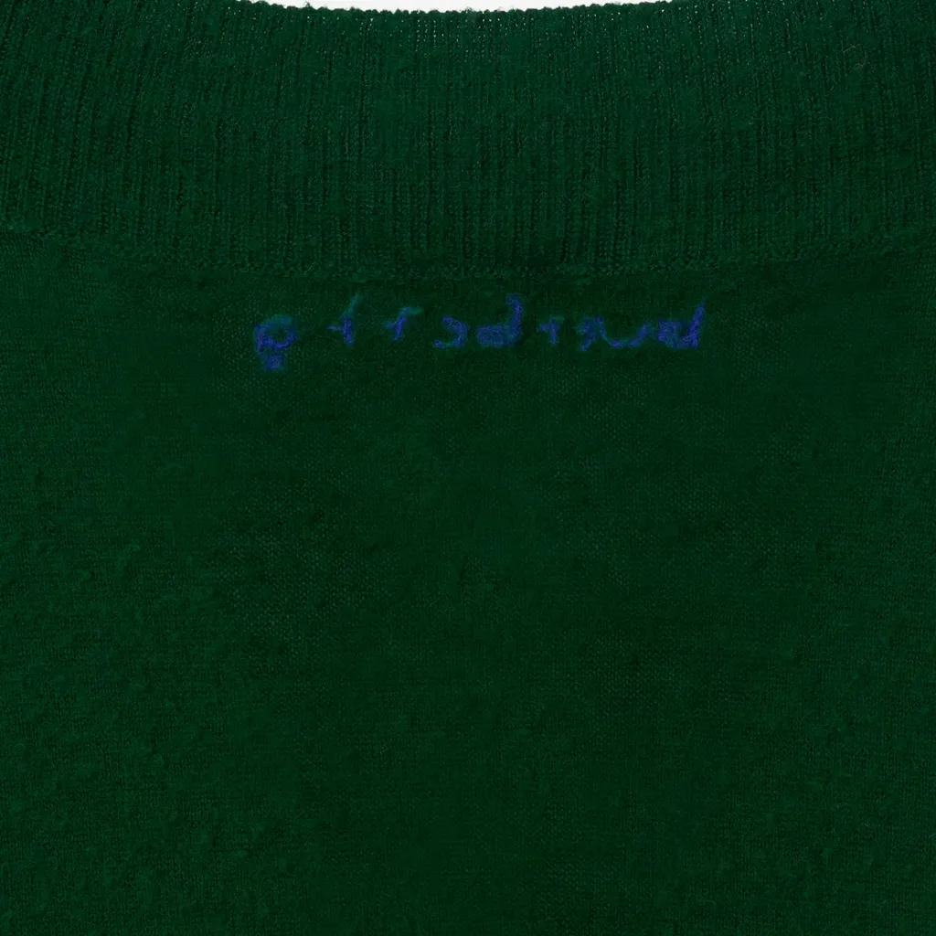 Argyle-Knit Wool Jumper