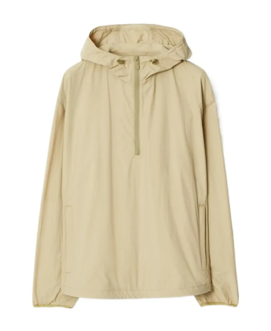 Logo-Embroidered Hooded Jacket